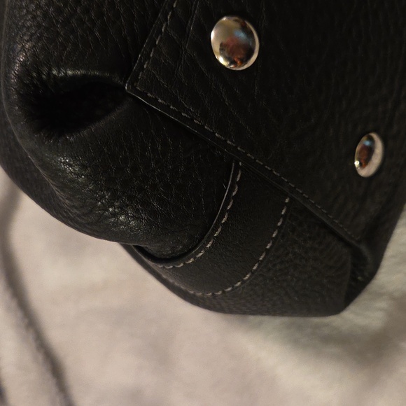 Coach Black Pebbled Leather Penelope Shoulder Bag - Picture 9 of 13